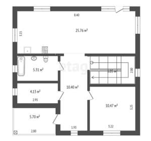Дом 129м², 2-этажный, участок 4 сот.  