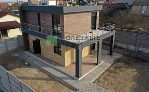 Дом 110м², 2-этажный, участок 4 сот.  