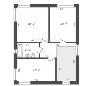Дом 116м², 2-этажный, участок 12 сот.  