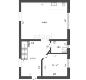 Дом 174м², 2-этажный, участок 5 сот.  