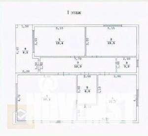Дом 120м², 1-этажный, участок 4 сот.  