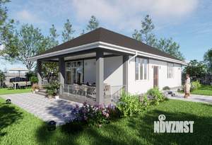 Дом 135м², 1-этажный, участок 5 сот.  