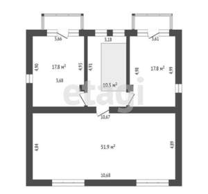 Дом 298м², 3-этажный, участок 7 сот.  