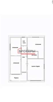 Дом 120м², 1-этажный, участок 4 сот.  