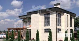 Дом 200м&sup2;, 2-этажный, участок 5 сот.  