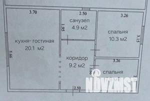 Дом 70м², 1-этажный, участок 3 сот.  