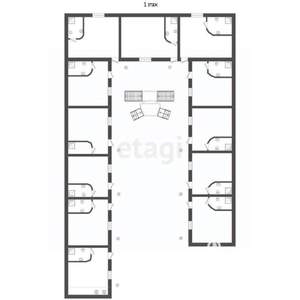 Дом 559м&sup2;, 2-этажный, участок 9 сот.  