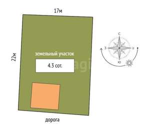 Дача 118м², 2-этажный, участок 4 сот.  