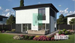 Дом 126м², 2-этажный, участок 4 сот.  