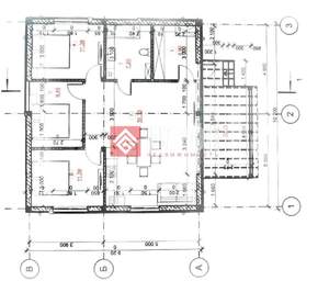 Дом 90м², 1-этажный, участок 4 сот.  