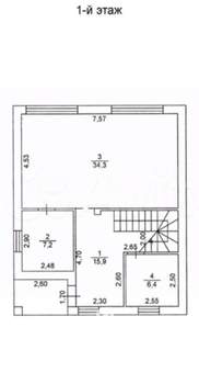 Дом 130м², 2-этажный, участок 4 сот.  