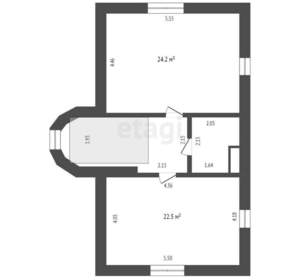 Дом 390м², 3-этажный, участок 6 сот.  