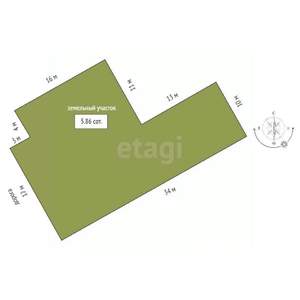 Дом 409м², 2-этажный, участок 6 сот.  