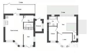 Дом 200м&sup2;, 2-этажный, участок 8 сот.  