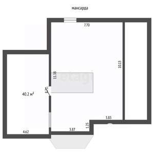 Дом 415м², 3-этажный, участок 4 сот.  