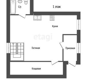 Дом 115м&sup2;, 2-этажный, участок 4 сот.  
