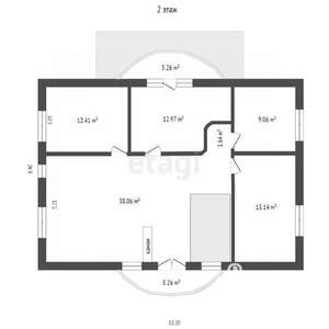 Дом 214м², 2-этажный, участок 8 сот.  