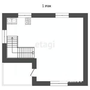 Дом 15м², 2-этажный, участок 4 сот.  