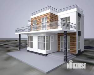 Дом 251м², 2-этажный, участок 6 сот.  