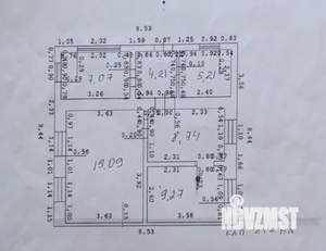 Дом 54м², 1-этажный, участок 7 сот.  