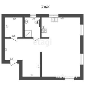 Дом 143м², 2-этажный, участок 400 сот.  