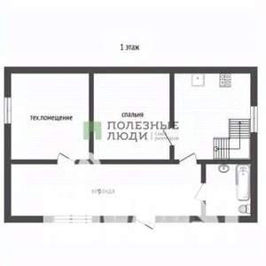 Дом 68м², 2-этажный, участок 3 сот.  