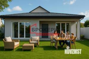 Дом 120м², 1-этажный, участок 4 сот.  