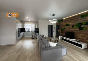 Дом 125м², 1-этажный, участок 5 сот.  