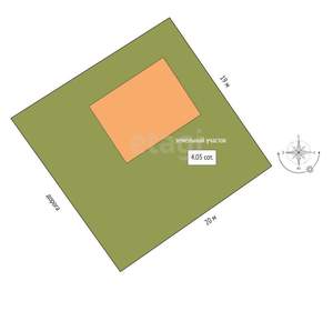 Дом 120м², 2-этажный, участок 4 сот.  