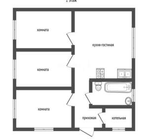 Дом 145м², 2-этажный, участок 8 сот.  