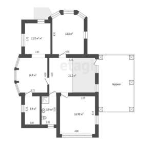 Дом 315м², 3-этажный, участок 8 сот.  