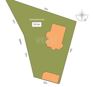 Дом 550м², 3-этажный, участок 70 сот.  
