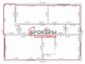 Дом 120м², 1-этажный, участок 4 сот.  