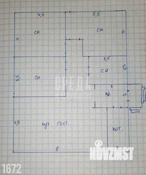 Дом 132м², 1-этажный, участок 7 сот.  