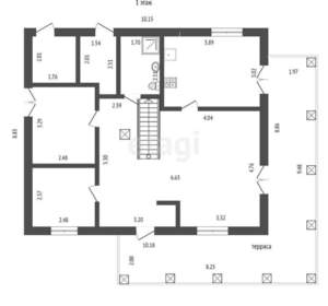 Дом 180м², 2-этажный, участок 5 сот.  