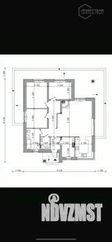 Дом 116м², 1-этажный, участок 4 сот.  