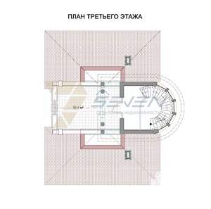 Дом 340м², 3-этажный, участок 8 сот.  