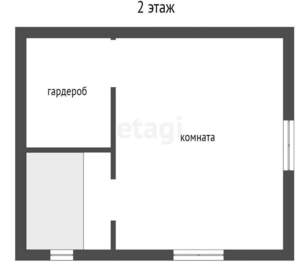 Дача 57м², 2-этажный, участок 4 сот.  