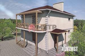 Дом 175м², 2-этажный, участок 5 сот.  