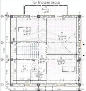 Дом 160м², 2-этажный, участок 6 сот.  