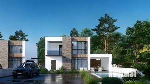 Дом 245м², 2-этажный, участок 5 сот.  