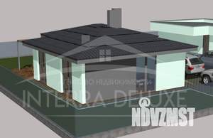 Дом 100м&sup2;, 1-этажный, участок 4 сот.  