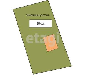 Дом 256м², 3-этажный, участок 10 сот.  