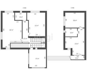 Дом 250м², 3-этажный, участок 4 сот.  