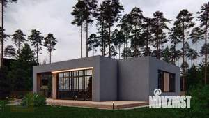 Дом 98м², 1-этажный, участок 4 сот.  