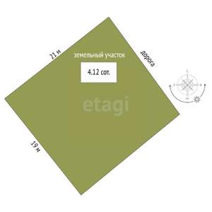 Дом 160м², 2-этажный, участок 4 сот.  