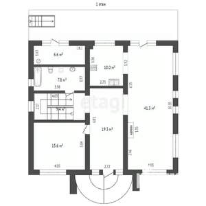 Дом 219м², 2-этажный, участок 10 сот.  