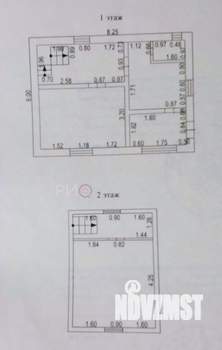 Дом 63м&sup2;, 2-этажный, участок 6 сот.  