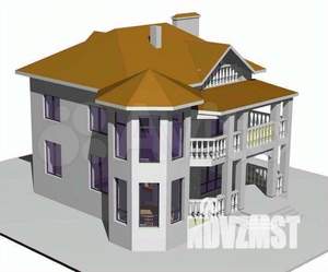 Дом 178м&sup2;, 3-этажный, участок 7 сот.  