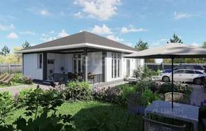 Дом 136м², 1-этажный, участок 4 сот.  